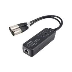 EPCOM PROAUDIO EPP-AUD2XDE Extensor de Audio Dante® 2CH XLR Output Adapter | Entrada Digital Dante® | Salida XLR Balanceada/No Balanceada | Latencia Configurable 1-5ms | HDMI 1.4 | HDCP 1.4 | PoE IE - Img 3