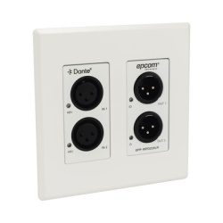 EPCOM PROAUDIO EPPWPD22XLR Extensor de Audio Analogico XLR a Dante® | 2 Entradas y 2 Salidas | Conversion Digital de Audio | PoE IEEE 802.3af | Phantom Power 48V | Latencia Configurable 1-5ms | Rango - Img 2