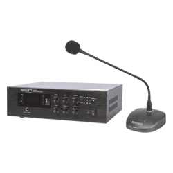 EPCOM PROAUDIO SFB240/MIC KIT de Amplificador de Audio de 240W Modelo SFB240 | mas Microfono de Escritorio Modelo SF621A
