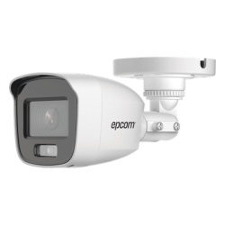EPCOM PROFESSIONAL B3KTURBOHC [ColorVu] Bala TurboHD 3K / Microfono Integrado / Imagen a color 24/7 / Lente 2.8mm / Metal / Luz Blanca / 20 mts / Exterior IP66 / dWDR / 4 Tecnologias