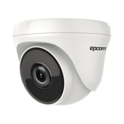 EPCOM PROFESSIONAL E50-TURBOG3-P Turret TURBOHD 5 Megapixel / 85Â° de Vision / Lente 2.8 mm / Interior / IR EXIR 20 mts / TVI-AHD-CVI-CVBS / Policarbonato