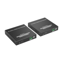 EPCOM TITANIUM TT-582 Kit Extensor HDMI para distancias de 120 metros | Soporta resolucion 4K @60Hz | Cat 6 6a y 7 | Salida Loop en el Tx para visualizacion local | Soporta control remoto del equi