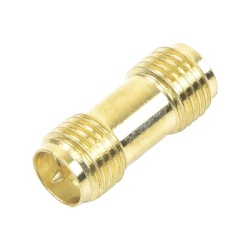 EPCOM TITANIUM TT-COU-SMA-2RP-F Adaptador Barril de SMA Hembra Inverso a SMA Hembra Inverso Oro/ Oro/ Teflon
