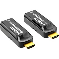 EPCOM TITANIUM TT466MINI Extensor Inalambrico HDMI TT466MINI | Ultra HD 4K @ 30Hz | Distancia 20 mts | Banda WiFi 5GHz | Mini Size | Retardo 150-320ms | HDMI 1.4 HDCP 1.4