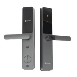 EZVIZ CS-DL05-R200 Cerradura Inteligente / Wi-Fi / Bluetooth / Codigos Temporales Para Visitantes / Lectura de Huella / Lectura de Tag / Contrasena / Boton para Timbrar / Apertura Remota / Alarma Anti
