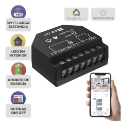 EZVIZ CS-T35 Relevador Wi-Fi Inteligente / Ideal Para Control de Iluminacion / 1 Salida para un Apagador / Control Remoto / Horarios Personalizados / Registro de Consumo