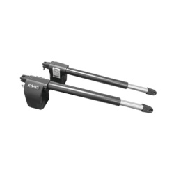 FAAC 105632447 Kit de Operadores Abatibles FAAC 412 Para Puertas de 3 Metros y hasta 300 KG / Operadores no Reversibles y Con llave de Desbloqueo Manual