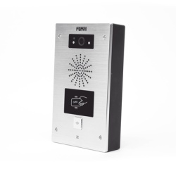 FANVIL I32V Video portero IP 2 lineas SIP 2 relevadores lector de tarjeta RFID Compatible con NVR Hikvision por Onvif con boton para llamada anti-vandalico PoE IP65 e IK10 PoE - Img 3