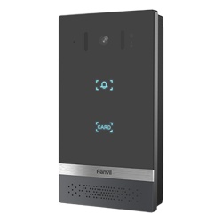 FANVIL I61 Videoportero SIP i61 2 relevadores con boton para llamada anti-vandalico IP66 y IK07 PoE Boton touch