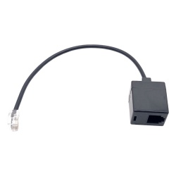 FANVIL T03 Cable Adaptador para Diademas Modelo HT301 HT302 para Compatibilidad con Telefonos Grandstream Yealink