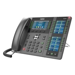 FANVIL X-210 Telefono IP ideal para recepcion hasta 20 lineas SIP PoE 106 botones DSS Bluetooth integrado para diademas puertos Gigabit soporta recepcion video