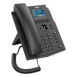 FANVIL X303W Telefono IP Wi-Fi empresarial para 4 lineas SIP con pantalla LCD de 2.4 pulgadas a color Opus y conferencia de 3 vias PoE. - Img 3