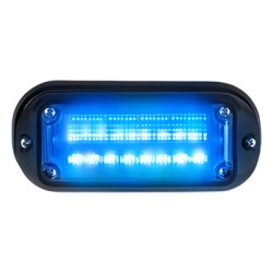 FEDERAL SIGNAL VPX-80-23 Luz auxiliar Viper EXT de 8 LEDs color azul