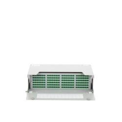 FIBERHOME ODU19RP-CSS144-C Distribuidor de Fibra Optica para 144 Empalmes con 144 Acopladores SC/APC y 144 Pigtails SC/APC 19 3 UR