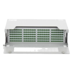 FIBERHOME ODU19T-B144-B Distribuidor de Fibra Optica para 144 Empalmes con 144 Acopladores SC/APC y 144 Pigtails 19 5 UR