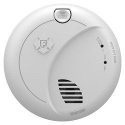 FIRST ALERT 1046791 Alarma de Humo y Monoxido de Carbono AC / Bateria Sellada de 10 Anos / Advertencia de Voz con Ubicacion / Indicador de Alarma con Bloqueo / Sensor Fotoelectrico y Electroquimico /