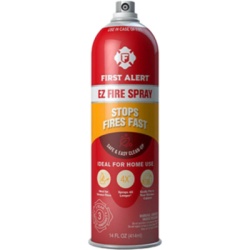 FIRST ALERT AF400D Extintor Portátil en Aerosol / 100 ml / Agente Dipotásico 3.6% / Clases A-B-C / Uso Residencial y Comercial / 0.5 kg (1.1 lb)