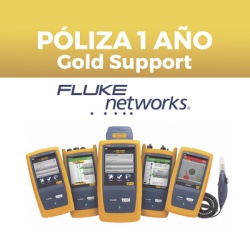 FLUKE NETWORKS GLD-CFP-100-Q Poliza de 1 Ano de Soporte Gold Para Certificador CFP2-100-QINT