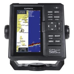 GARMIN 10-01711-00 Plotter de Navegacion GPSMAP 585 Plus / Pantalla 6" WVGA / Sonar CHIRP 600W / ClearVu Scanning Sonar / Compatible GPS-GLONASS-BeiDou / Quickdraw Contours / 2 Ranuras SD / IPX7 / Mul
