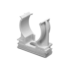 GEWISS GW-50-629 Soporte de presion (Abrazadera) PVC Auto-extinguible abierto para tuberia de 50 mm