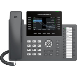 GRANDSTREAM GRP2636 TELEFONO IP PROFESIONAL DE 12 LINEAS / 24 TECLAS DE EXTENSION PROGRAMABLES / WI-FI 6 / POE INTEGRADO / PANTALLA LCD 4.3 PULGADAS / SEGURIDAD DE NIVEL EMPRESARIAL / BLUETOOTH INTEGR