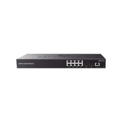 GRANDSTREAM GWN7801P Switch PoE+ Gigabit Administrable / 8 puertos 10/100/1000 Mbps + 2 Puertos SFP Uplink / Hasta 120W / Compatible con GWN Cloud.