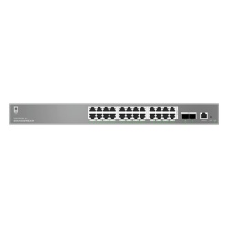 GRANDSTREAM GWN7803PL-PRO Switch de Red Empresarial L2++ / Serie GWN7800 Pro / 24 Puertos Gigabit PoE 250W / 2 Puertos SFP+ / Gestion Cloud GDMS / VLAN 4K / QoS Avanzado / Seguridad Integral