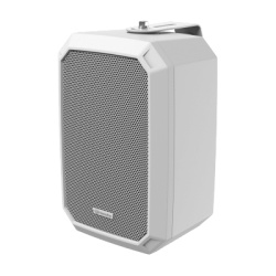 Hanwha Techwin Wisenet SPA-W100W Altavoz IP Para instalacion en pared / Amplificador integrado 10W / PoE+ / Para integracion con sistema Hanwha / IP66 / SIP IPv4 HTTP DNS NTP TCP UDP ARP NDAA.