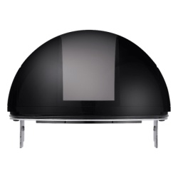 Hanwha Techwin Wisenet SPB-PTZ85W Cubierta de Domo Ahumado SPB-PTZ85W / Aluminio Blanco RAL 9003 / Compatible PTZ PLUS Hanwha Vision / Diametro 158 mm (6.2 in) / Peso 204 g