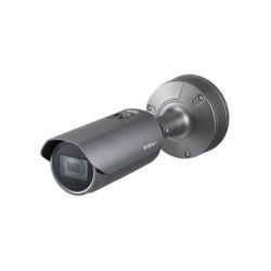 Hanwha Techwin Wisenet XNO-6080R Camara IP Tipo Bala Antivandalica 2MP / Lente Motorizado 2.8-12mm / IR 50M / WDR 150db / H.265 & WiseStream II