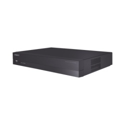HANWHA VISION ARN-410S NVR 4 canales grabacion hasta 8MP / H.265 H.264 / P2P Wisenet / 4 puertos PoE Plug and play / soporta 1 disco duro (no incluido).