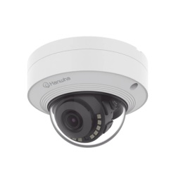 HANWHA VISION QNV-C8011R Camara IP Tipo Domo con inteligencia artificial Antivandalica 5 Megapixel / Lente 3 mm / IR 20M / WDR 120db / Exterior IP66 / IK10 / NEMA4X / H.265 & WiseStream / Conteo de pe
