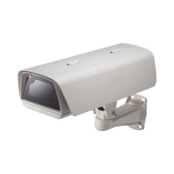 HANWHA VISION SHB-4300H1 Gabinete con brazo para Camara tipo Caja con Calefactor y Ventilador 24Vca