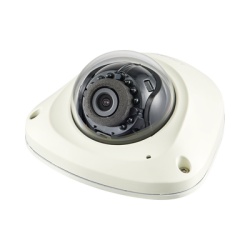 HANWHA VISION XNV-6022RM Camara Tipo Domo Antivandalico 2MP para Vehiculo Conector M12/ Lente 3.6mm / WDR 150db / IP66 / IK10 / H.265 & WiseStream