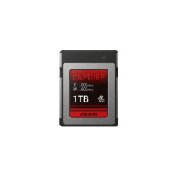 HIKSEMI by HIKVISION HS-CFE-E300/1T Memoria CFexpress Tipo B / 1 TB / 1800 MB/s Lectura / 1600 MB/s Escritura / Video 8K / PCIe Gen 3Ã—2