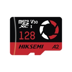 HIKSEMI by HIKVISION HS-TF-E3/128G Memoria microSD / 128 GB / 180 MB/s Lectura / 150 MB/s Escritura / V30 U3 A2 / Para Drones y Camaras de Accion / HIKSEMI CAPTURE E3