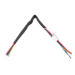 HIKVISION 101504452 Arnés de Alarma / Conexión Plug / Plástico Duradero / Terminal DS-K1201A-EF / Entrada-Salida Alarma y Comunicación