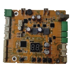HIKVISION 202004721 Tarjeta principal de torniquete / Entrada de alarma / Protección contra descarga / Compatible DS-K3G411(L)X