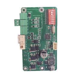 HIKVISION 314618561 Tarjeta de Control de Acceso / 2 Entradas Pulso Seco / 2 Salidas Solenoide / 24V DC / Dipswitch Configurable / Compatible DS-K3H4420-120 y DS-K3H4410-120