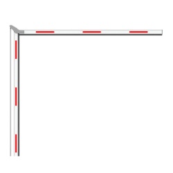 HIKVISION 366000372 Brazo Articulado / 4 m (13.1 ft) / Aluminio / Altura Máx 2.85 m / Para Espacios Bajos