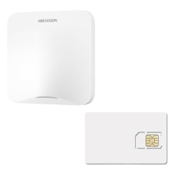 HIKVISION AXHOME-KIT-GSM-1Y Kit de Alarma Inalámbrico / 16 Zonas o Salidas / Wi-Fi / 3G/4G / 600 MB 1 Año / Alcance 1200 m (3937 ft) / P2P