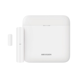 HIKVISION AXPRO-KIT-MAGNETICO Kit de Alarma Inalámbrica / 48 Zonas / Wi-Fi 2.4 GHz / Comunicación 433 MHz / Batería de Respaldo 12 h / Contacto Magnético Incluido