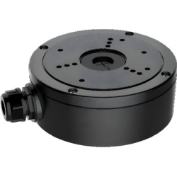 HIKVISION DS-1280ZJ-S(BLACK) Caja de Conexiones de Exterior / IP66 / Salida 3/4" / 137 x 53.4 x 164.8 mm / 527 g / Compatible Domo, Turret y Bala
