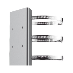 HIKVISION DS-1673ZJ-P Montaje de Poste para PTZ / Acero Inoxidable / Compatible con PTZ HIKVISION