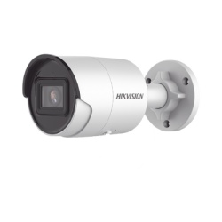 HIKVISION DS-2CD2083G2-I(U) Bala IP 8 Megapixel (4K)/ Lente 2.8 mm / 40 mts IR EXIR /Exterior IP67 / WDR 120 dB / PoE / Micrófono Integrado / ACUSENSE (Evita Falsas Alarmas) / Metal / MicroSD / ONVIF / ACUSEARCH