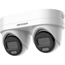 HIKVISION DS-2CD2343G2D-LIZ2UY/SL Cámara IP Dual Lente / 4 Megapixel por Sensor / WDR 120 dB / IR 10 m (32.8 ft) / IP67 / IK10 / PoE / Audio Bidireccional