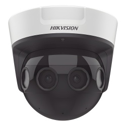 HIKVISION DS-2CD6984G0-IHS(D) Cámara IP Panorámica / 32 Megapixel Total / 4 Lentes 8 MP / Vista 180° / IR 20 m (65.6 ft) / IP67 / IK10 / PoE+ / 12 Vcc