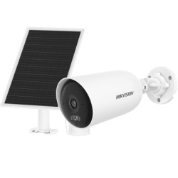 HIKVISION DS-2CFS04/4G/LA Kit Solar IP All in One / AOV / Bala IP 4 Megapixel / Lente 2.8 mm / Panel Solar + Bateria de Respaldo de Litio (9000 mAh) / Conexion 4G / Audio de Dos Vias / IP66 / Micro SD