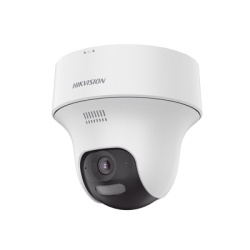 HIKVISION DS-2CV1F43G2-LIDWF(B) Cámara Turret PT IP / 4 Megapixel / Lente 2.8 mm / Dual Light 20 m (65.6 ft) / Wi-Fi / IP54 / Audio Bidireccional