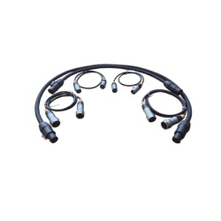 HIKVISION DS-D42-PC/NC Kit de Cables de Interconexion para Paneles LED de Exterior / Datos y Corriente / Compatible con Familia CD-1AAB y CD-2APA